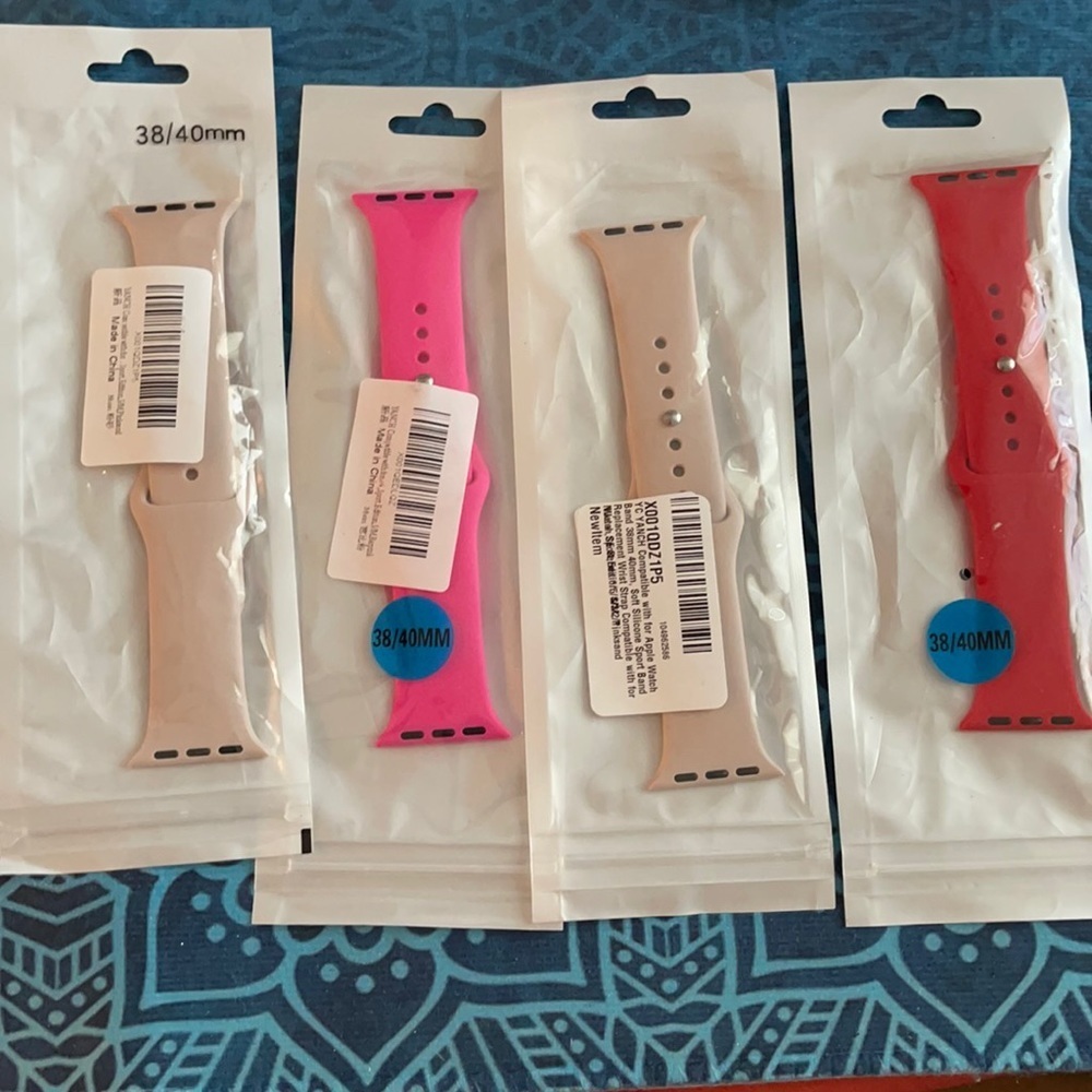 New set/4 Apple Watch bands